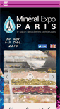 Mobile Screenshot of mineralexpoparis.com